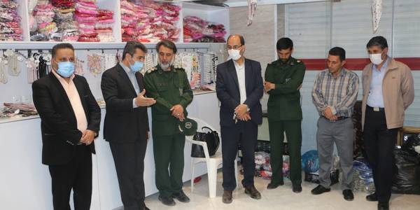 بازدید از کارگاه تولیدی و تزئینی در شهر شازند