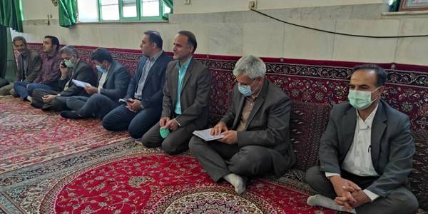 نشست بررسی مشکلات روستای رباط ارجمند شهرستان خمین برگزار شد