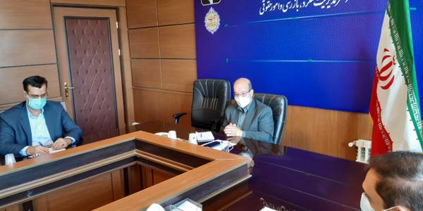 نشست توجیهی رابطین دفاتر ستادی استانداری با  سرپرست اداره کل بازرسی، مدیریت عملکرد و امور حقوقی استانداری