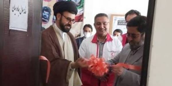 افتتاح خانه هلال در مرکز بخش قره چای(جاورسیان)