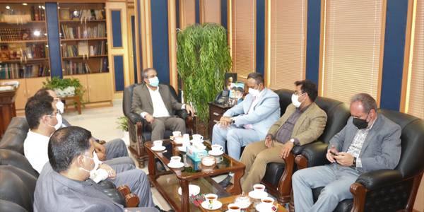 دیدار رییس جهاد دانشگاهی با سرپرست فرمانداری ویژه