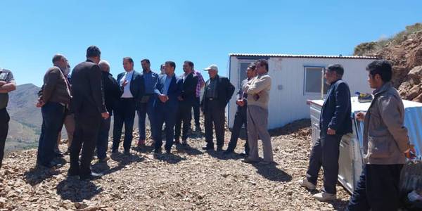 بازدید از معدن روستای سرآبادان
