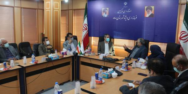 سفر جمالی ، مدیر عامل سازمان انتقال خون ایران به ساوه