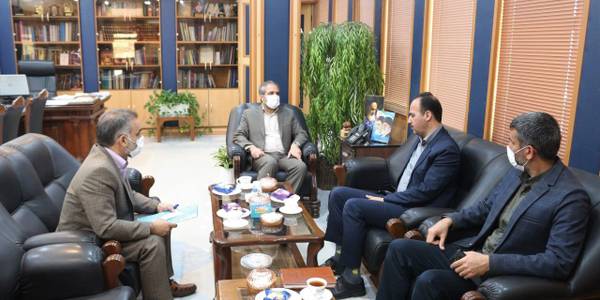 دیدار مدیر کل غله استان مرکزی با مهدی الیاسی سرپرست فرمانداری ویژه شهرستان ساوه