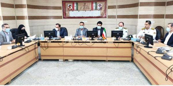 جلسه شورای ترافیک شهرستان به ریاست جناب آقای آذری