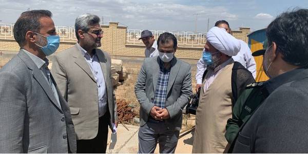 بازدید  از بیمارستان امام رضا (ع) در شهر مامونیه