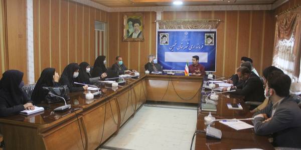 نشست هماهنگی برگزاری نخستین رویداد ملی شعر روح الله در شهرستان خمین برگزار شد