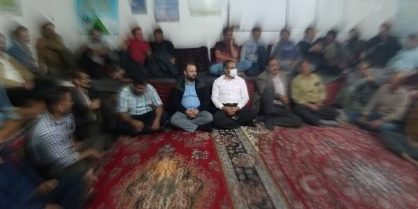 سرکشی شبانه فرماندار و بخشدار مرکزی از روستای سمقاور و حضور سرزده در جمع گروه آزادی معتادان گمنام(NA)