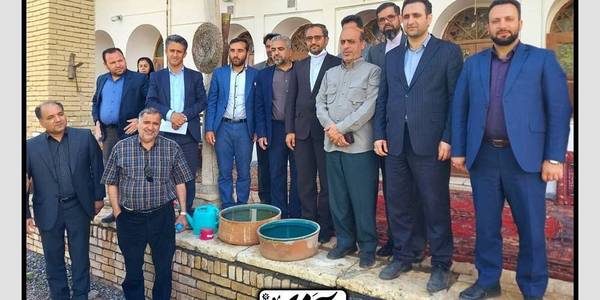 بازدید محمد حسن آصفری بهمراه دکتر شالبافیان ، معاون گردشگری وزرات میراث فرهنگی از ظرفیت های گردشگری شهرستان  کمیجان