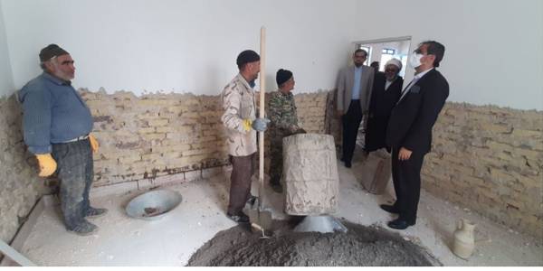 دهگردشی و بازدید میدانی ابراهیم رستمی، فرماندار شهرستان به همراه آرزومند بخشدار میلاجرد از روستای امامزاده عباس