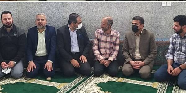 بازدید فرماندار و بخشدار مرکزی از دهیاری روستای چهرقان