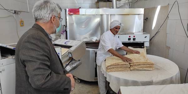 فرماندار شهرستان از تعدادی از واحدهای نانوایی خمین بازدید کرد