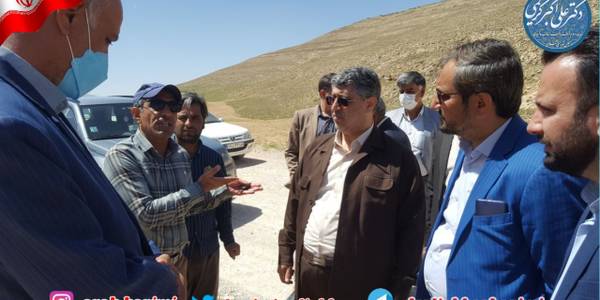بازدید میدانی دکتر علی اکبر کریمی نماینده مردم شریف شهرستان های اراک، کمیجان و خنداب در مجلس شورای اسلامی  از جاده معروف به چهرقان - راستگویان همدان