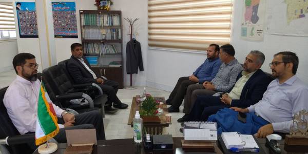 سرکشی مهندس رستمی فرماندار شهرستان بهمراه آقای بداقی معاون فرمانداری از  بخشداری میلاجرد