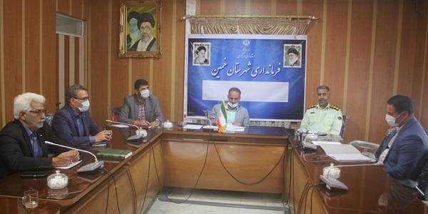 جلسه ساماندهی وانت بارهای خرید ضایعات شهرستان خمین برگزار شد