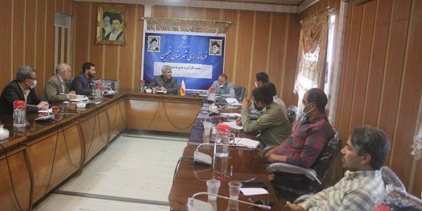 جلسه کارگروه مدیریت پسماند شهرستان  خمین برگزار شد