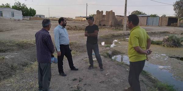 فرماندار شهرستان فراهان از روند پروژه های در حال اجرای روستاهای حسین آباد و جلال آباد در بخش مرکزی بازدید نمود