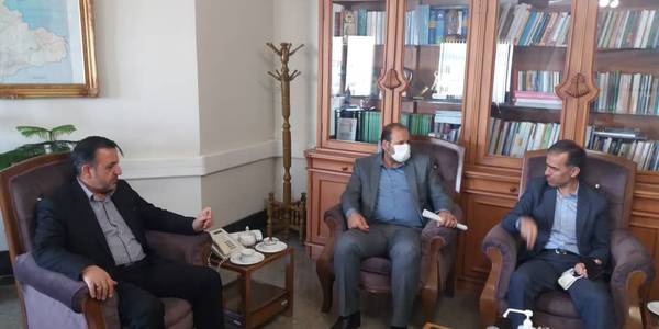 جلسه بررسی مشکلات شرکت سیمان انارک دلیجان