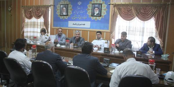 چهارمین جلسه شورای ترافیک شهرستان خمین برگزار شد