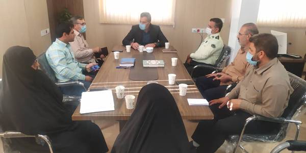 جلسه هماهنگی استقبال از خادمین و پرچم حرم امام رضا (ع)