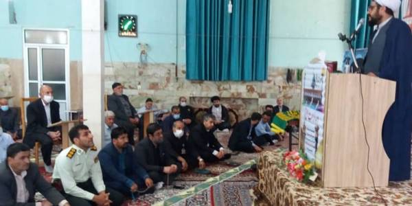 نماز عبادی - سیاسی جمعه ۱۳ خرداد ماه شهر جاورسیان