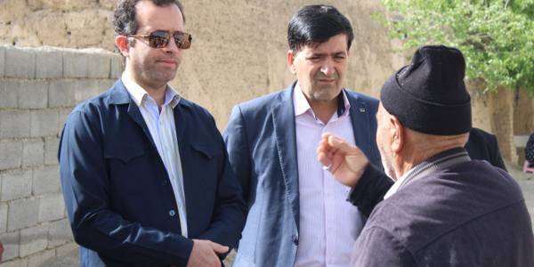 بازدید مدیر کل دفتر امور روستایی و شوراها از روستاهای شهرستان خمین