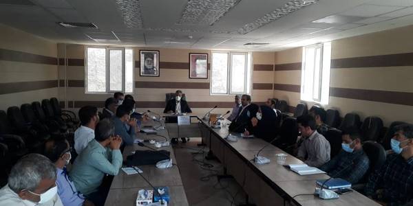 جلسه مشترک بهورزان و دهیاران بخش خنجین