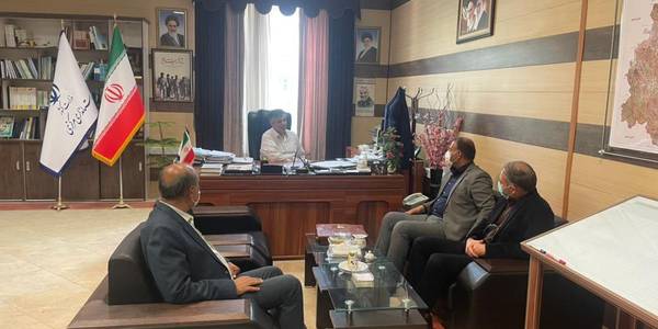 ملاقات مدیرکل  راه آهن استان با معاون هماهنگی امور عمرانی