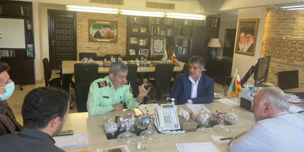 دیدار معاون هماهنگی امور عمرانی با معاون وزیر راه و شهرسازی و مدیر عامل سازمان ملی زمین و مسکن