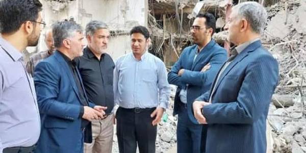 بازدید از ساختمان متروپل آبادان