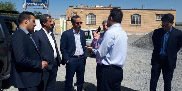 بازدید ازطرحهای حوزه مدیریت بحران شهرستان خنداب