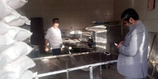 "بازدید فرماندار از برخی واحدهای نانوایی"