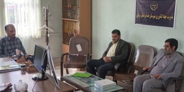 بازدید فرماندارخنداب از اداره جهاد کشاورزی