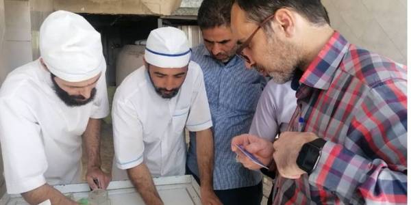 نصب اولین دستگاه کارت خوان هوشمند در نانوایی های شهرستان کمیجان