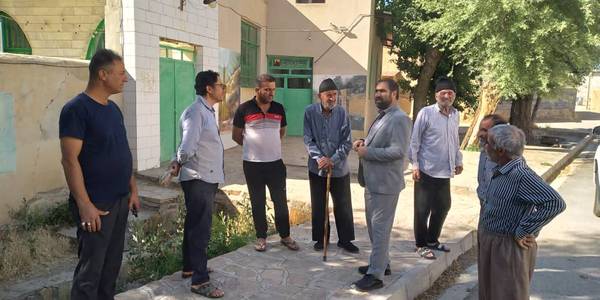 حضور آقازیارتی فرماندار شهرستان فراهان در جمع مردم روستای خلت آباد