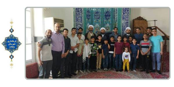 حضور در نماز جمعه شهر نیم ور