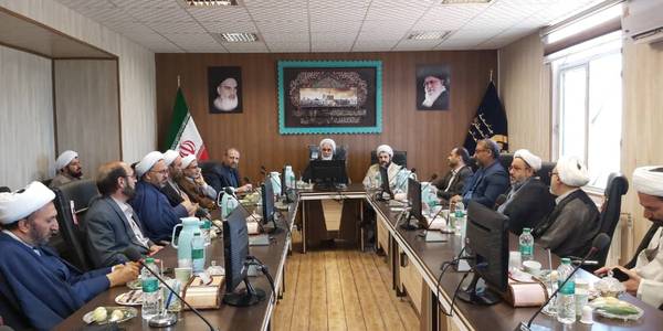 مراسم تودیع و معارفه رئیس جدید‌‌ مرکز علمی تربیتی جامعه المصطفی العالمیه (ص) واحد آشتیان