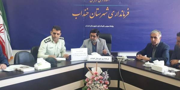 برگزاری جلسه کارگروه ویژه پیشگیری و برخورد موثر با تخلفات ساخت وساز ها در شهرستان خنداب