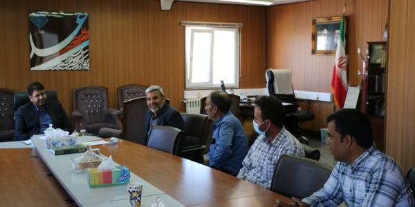 دیدار اعضای شورای اسلامی روستای هفتیان