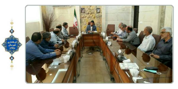 دیدار پیشکسوتان بسیجی با سرپرست فرمانداری