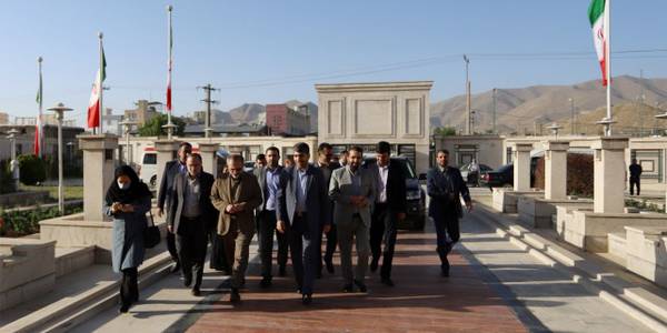 استقبال از معاون رئیس جمهور و رئیس سازمان امور اداری و استخدامی کشور