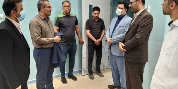 بازدید از پروژه اورژانس پرتوی و سوانح سوختگی