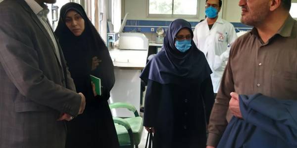 بازدید از سازمان انتقال خون استان