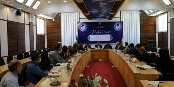 جلسه پیگیری پروژه چشمه آب هفتیان