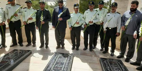 گلباران گلزار مطهر شهدای گمنام تفرش