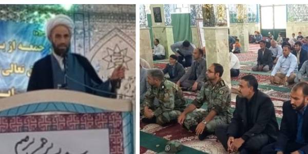 نماز عبادی - سیاسی جمعه  ۳ تیر ماه شهر خنداب