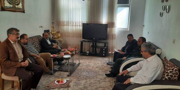 دیدار با جانبازان سرافراز مجید سرآبادانی و حبیب حاج نقی