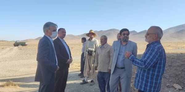 "" بازدید فرماندارخنداب از روستای قمشلو ""