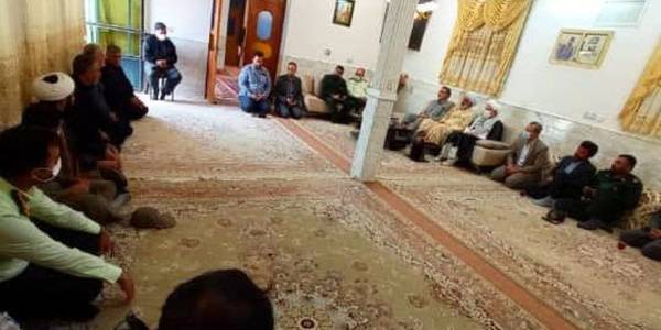 مراسم درگذشت مرحومه "حاجیه خانم سرخیل " مادر شهیدان غلامحسین و حسنعلی احمدی