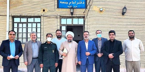 جلسه هماهنگی برگزاری همایش مردمی و خانوادگی #سلام_فرمانده در بخش زاویه